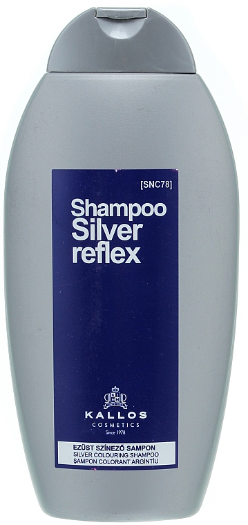 Kallos Silver Reflex Ezüst Színező Sampon 350 ml