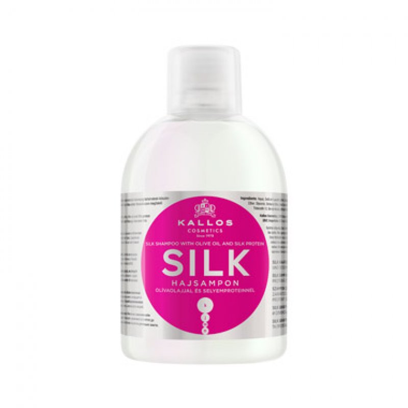 KJMN Silk Hajsampon olívaolajjal és selyemproteinnel száraz hajra 1000 ml