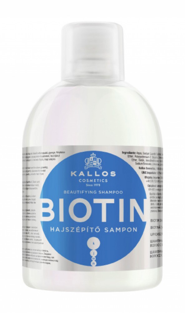KJMN Biotin Hajszépítő Sampon 1000 ml