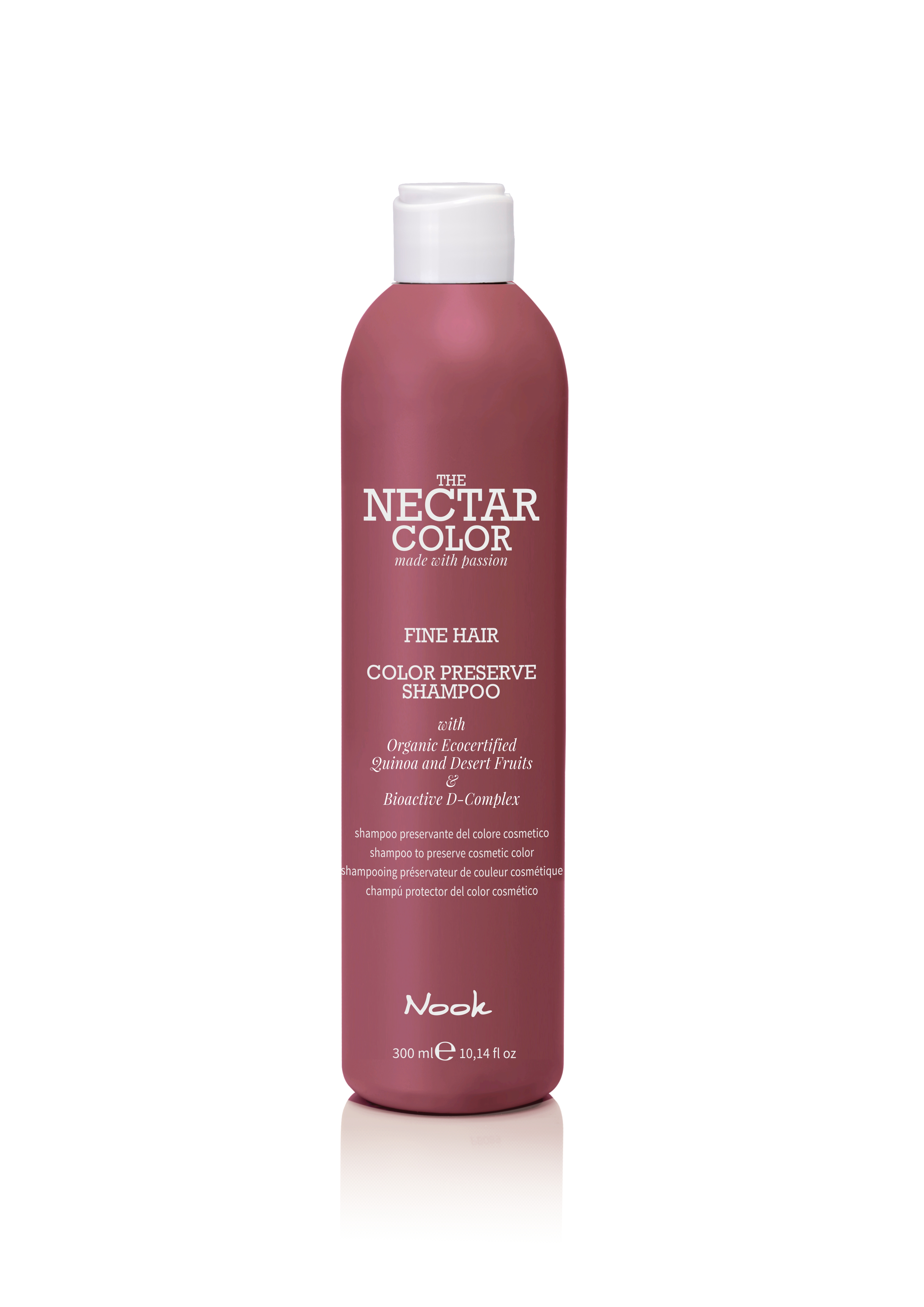 NOOK Nectar Color Preserve színmegőrző sampon vékony hajra 300 ml