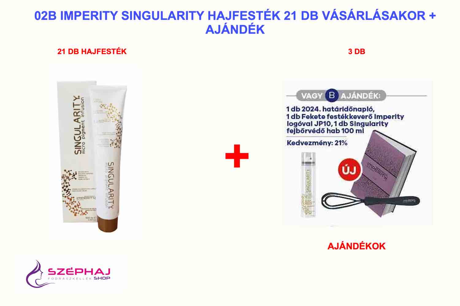 02B IMPERITY Singularity Hair Color Cream 100 ml 21+ AKCIÓ