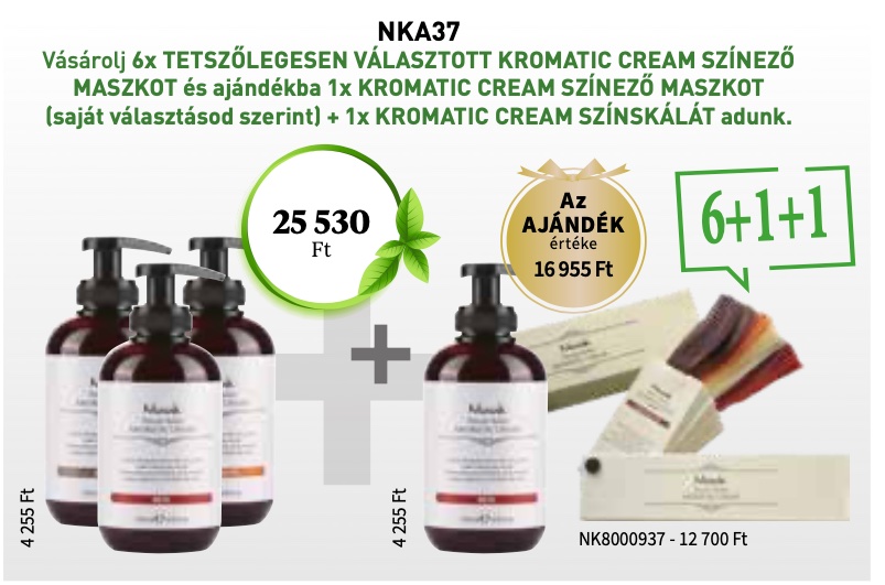 NKA37 NOOK KROMATIC CREAM 6+1+1 AKCIÓ