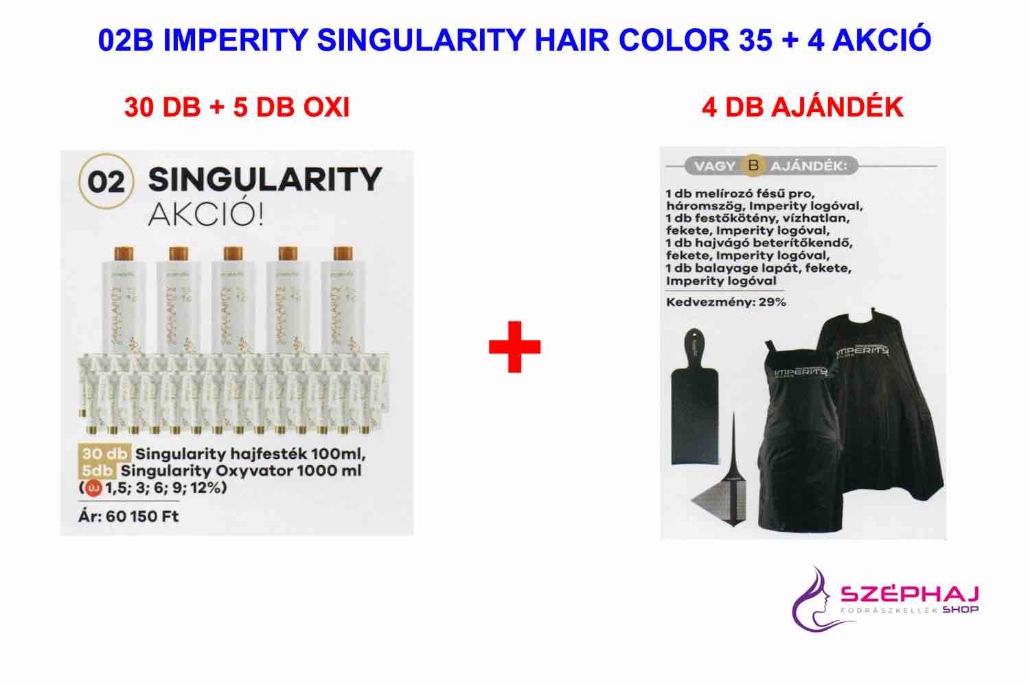 02B IMPERITY Singularity Hair Color Cream 100 ml 35+ AKCIÓ