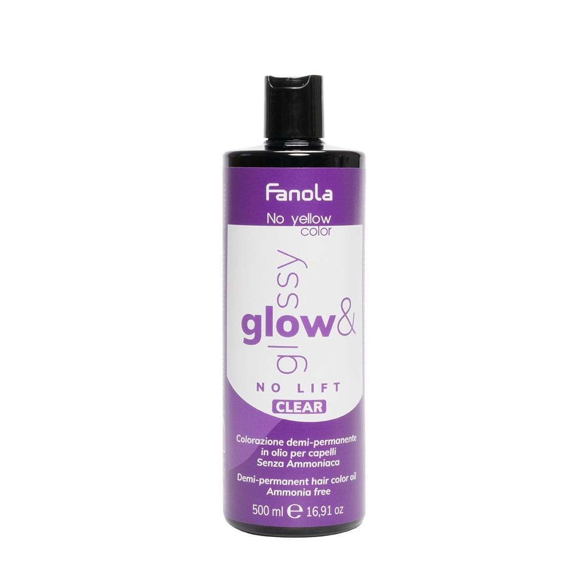 Fanola No Yellow Glow & Glossy No Lift Clear 500ml