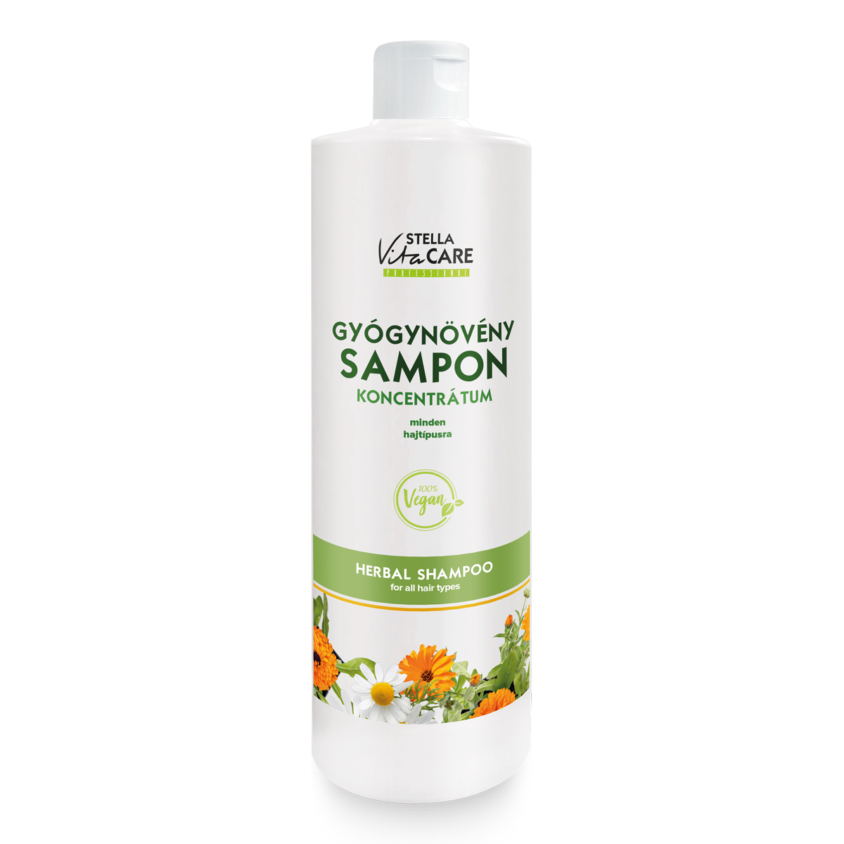 STELLA Vitacare Gyógynövény + Aloe Sampon Koncentrátum 1000 ml