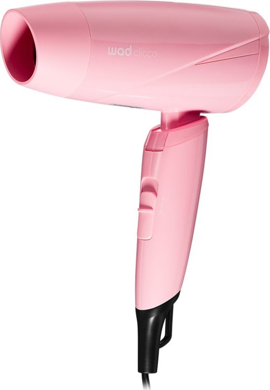 WAD Clicco Mini Hair Dryer hajszárító (Rózsaszín) 1200W WAD40801