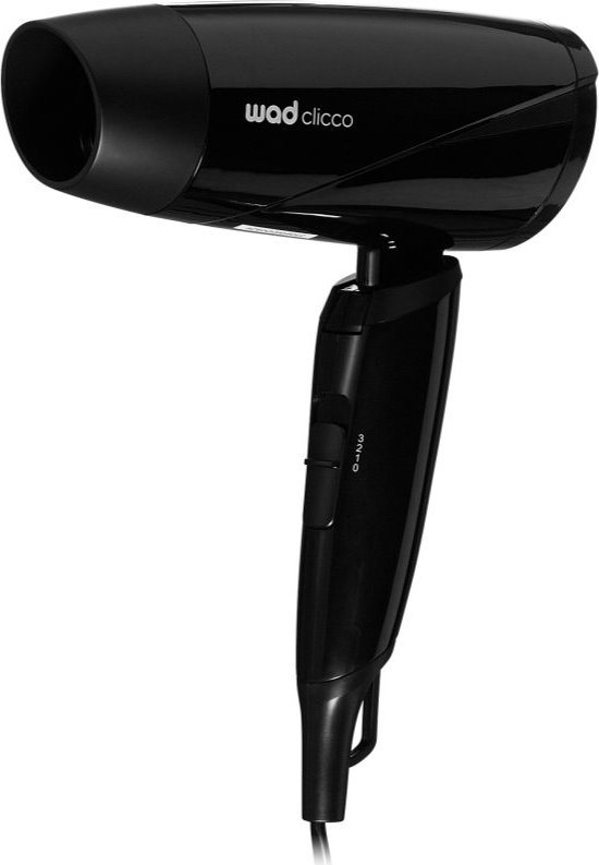 WAD Clicco Mini Hair Dryer hajszárító (Fekete) 1200W WAD40800