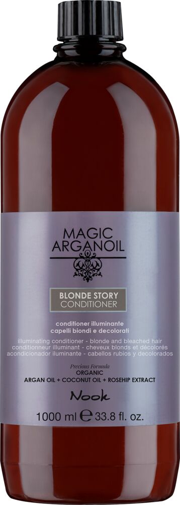 NOOK Magic Arganoil Blonde Story No Yellow Conditioner 1000 ml