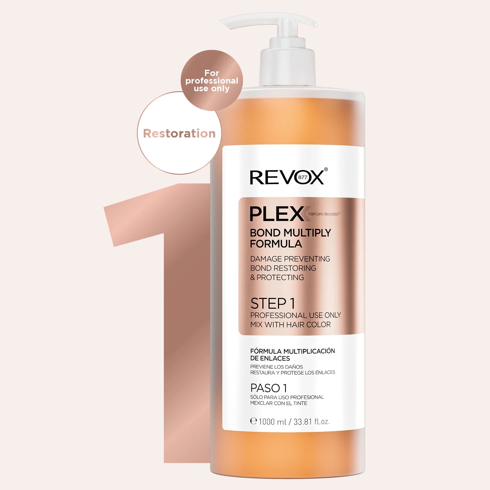 REVOX B77 Plex Bond Multiply Formula Step 1 1000 ml