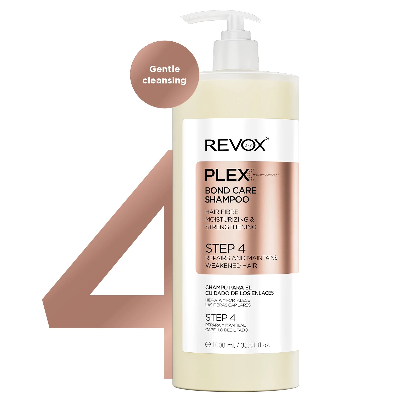 REVOX B77 Plex Bond Care Shampoo Step 4 1000 ml