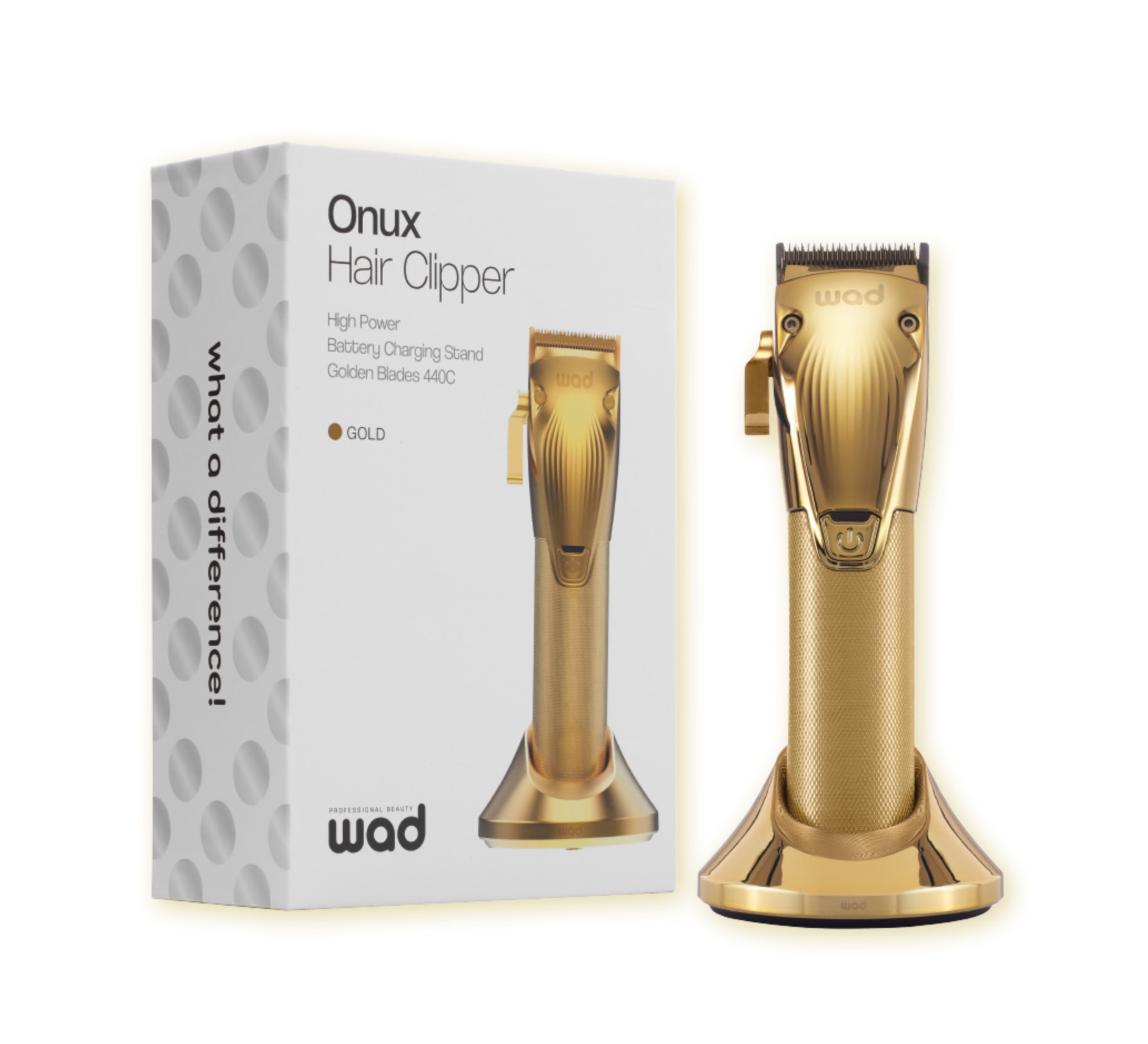 WAD Onux Hair Clipper hajvágógép (Gold) WAD36781