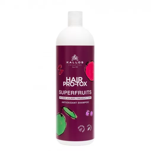 KALLOS Hair Pro-Tox Superfruits Antioxidant Shampoo 1000 ml