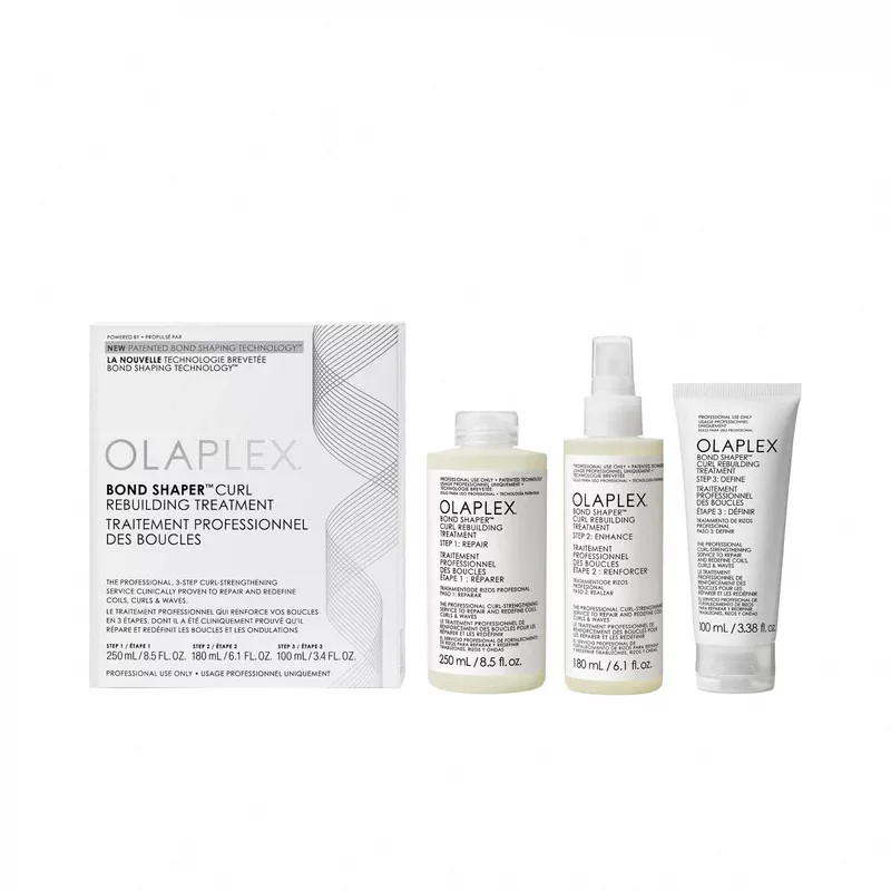 Olaplex Bond Shaper Curl Rebuilding Treatment 250ml+180ml+100ml