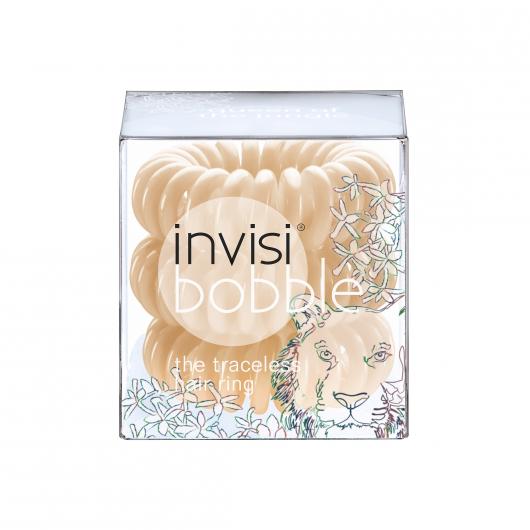 InvisiBobble spirál hajgumi 3 db (Queen of the Jungle - bézs)